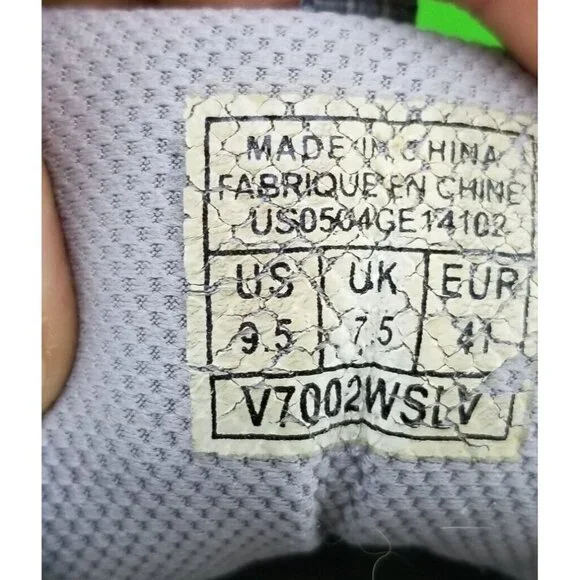 ✅Nevados V7002WWSLV Low-Top Gray/Blue Lace up Hiking Shoes Women's Size US 9.5 - Picture 3 of 16